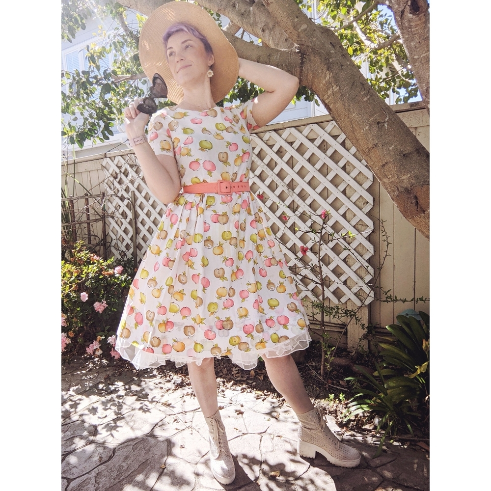 Vintage Apple Dress